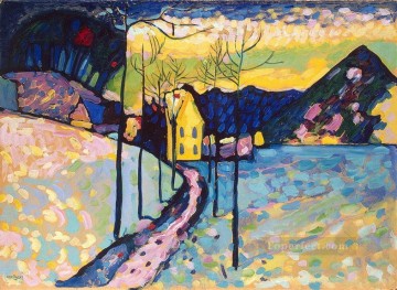 Winter Landscape Wassily Kandinsky Oil Paintings